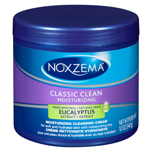 NOXZEMA FACE CLEANSER DEEP CLEAN MOISTURE 334ML