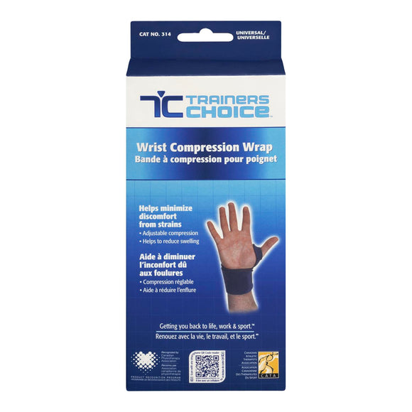 TC WRIST COMPR WRAP 1SZ