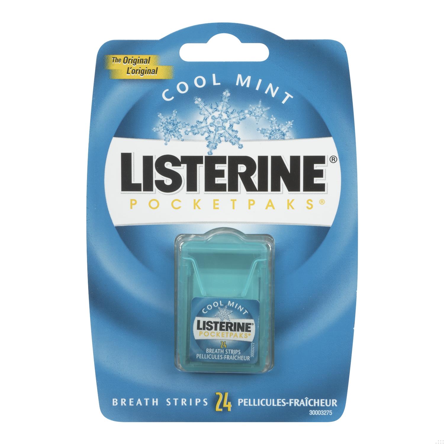 LISTERINE POCKET PK MINT COOL PEG 24