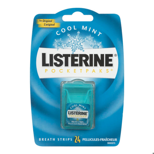 LISTERINE POCKET PK MINT COOL PEG 24