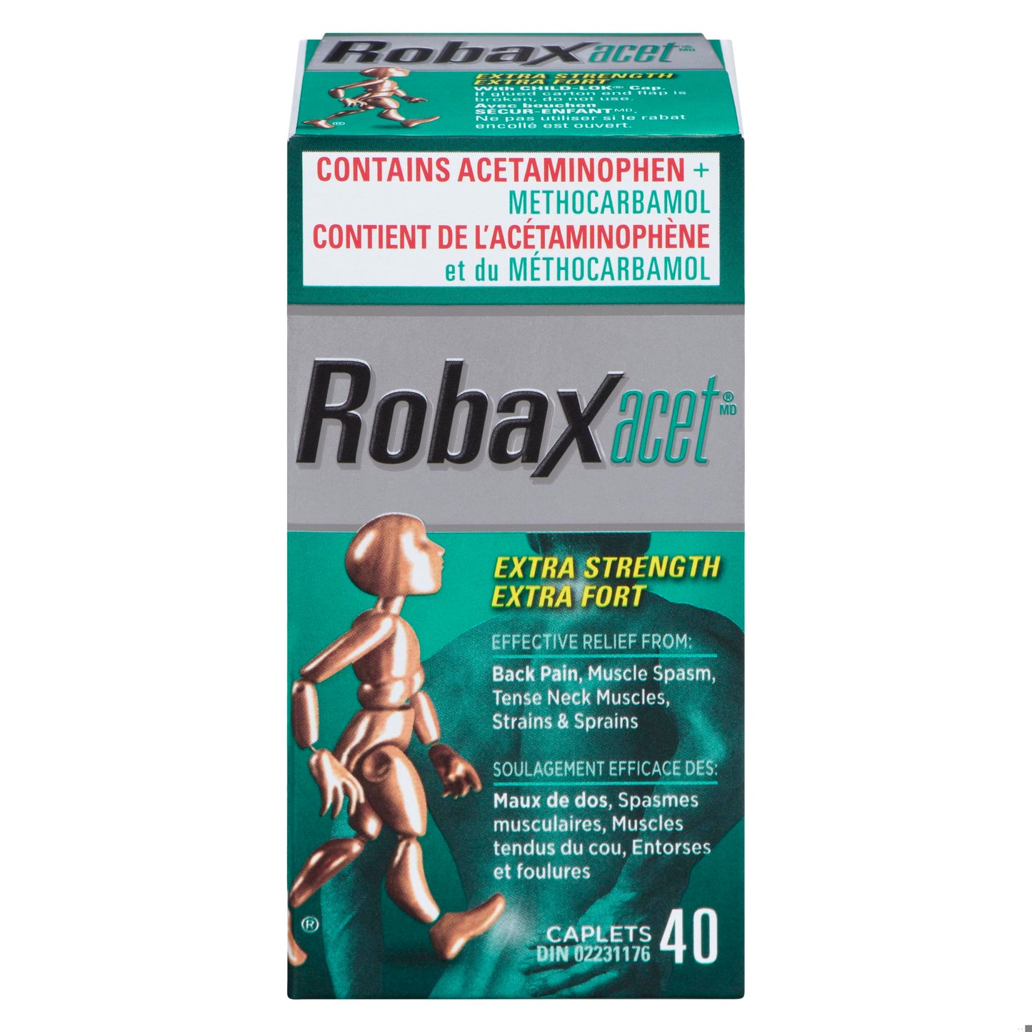 ROBAXACET XST CPLT 500MG 40