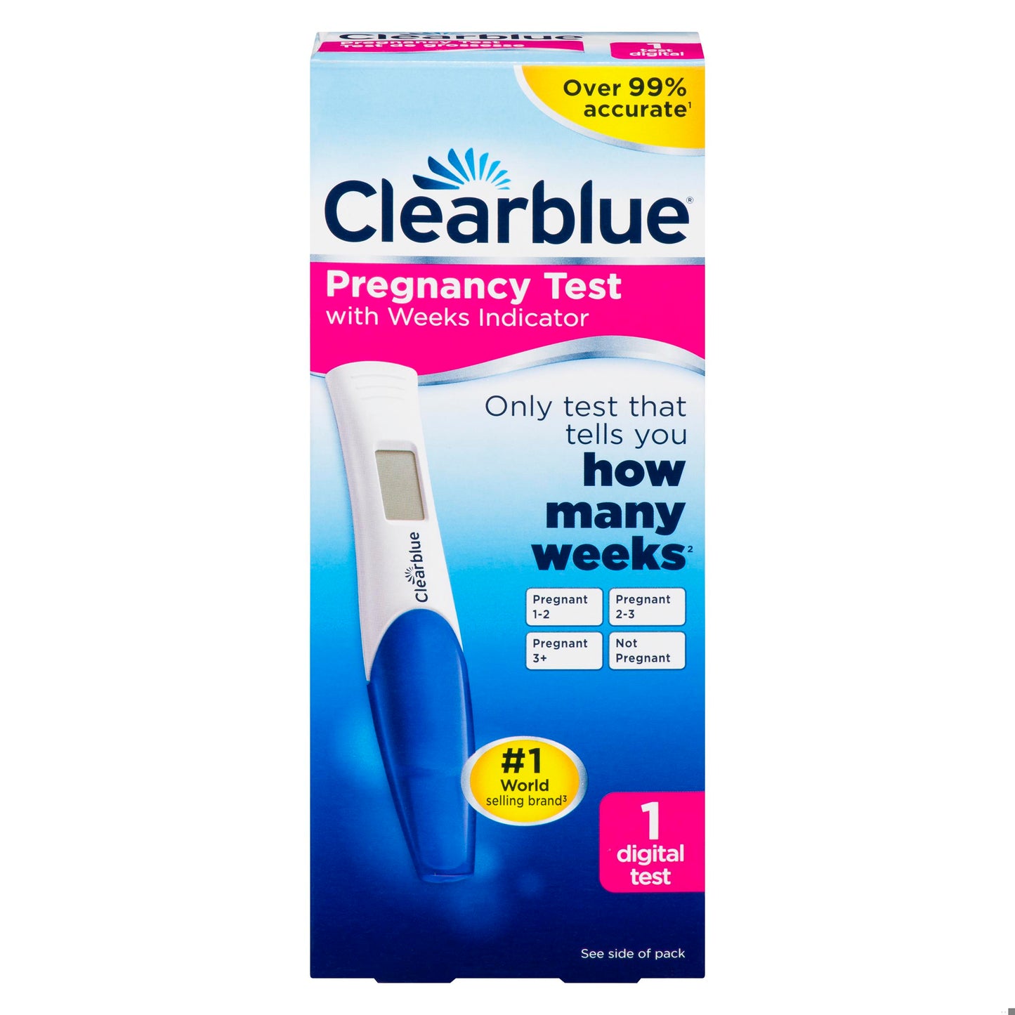 CLEARBLUE PREGNANCY DIGITAL STICK 1