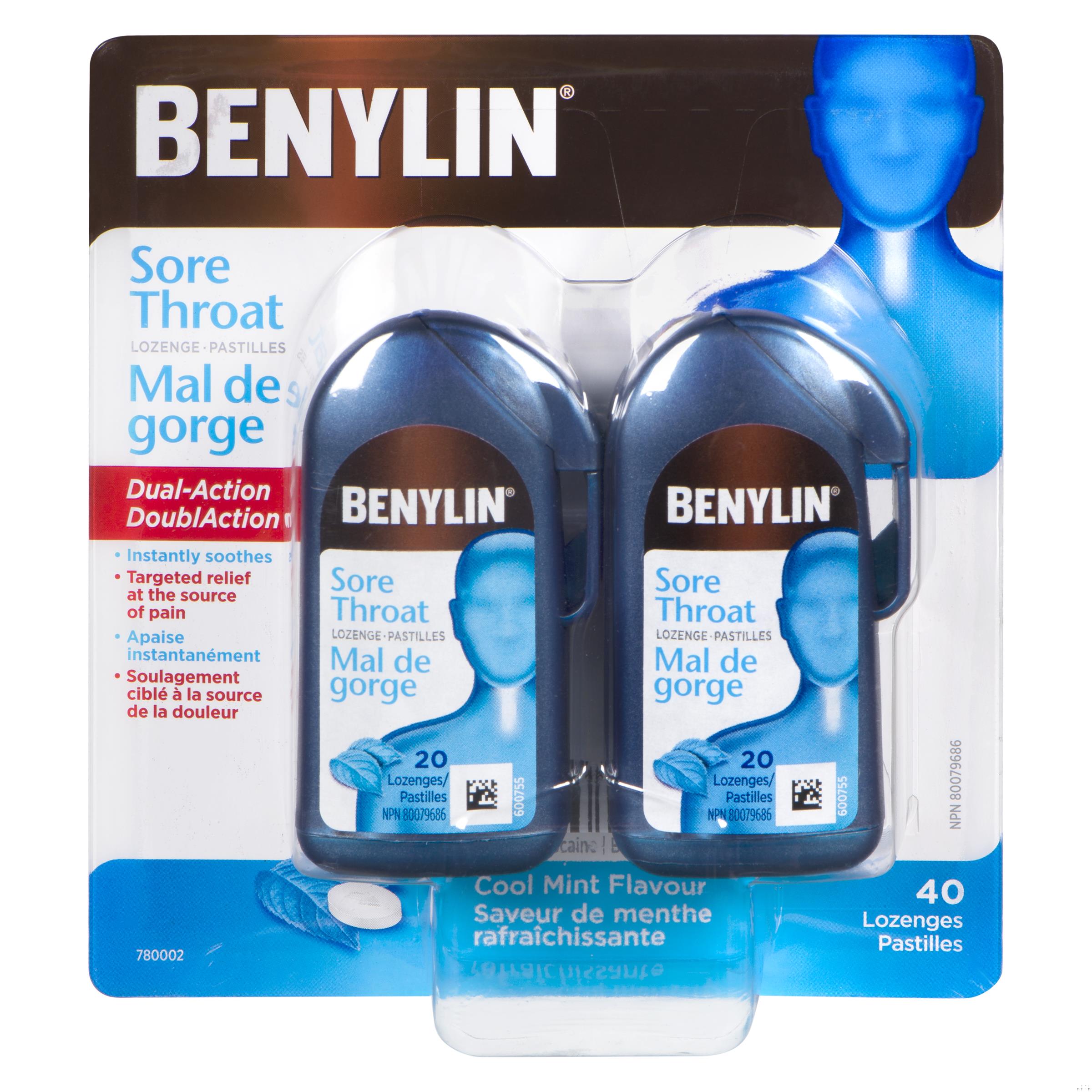 BENYLIN LOZENGE MINT