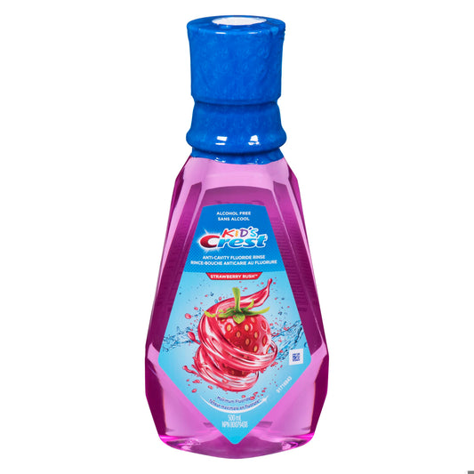 CREST KIDS RINSE STRAWBERRY 500ML