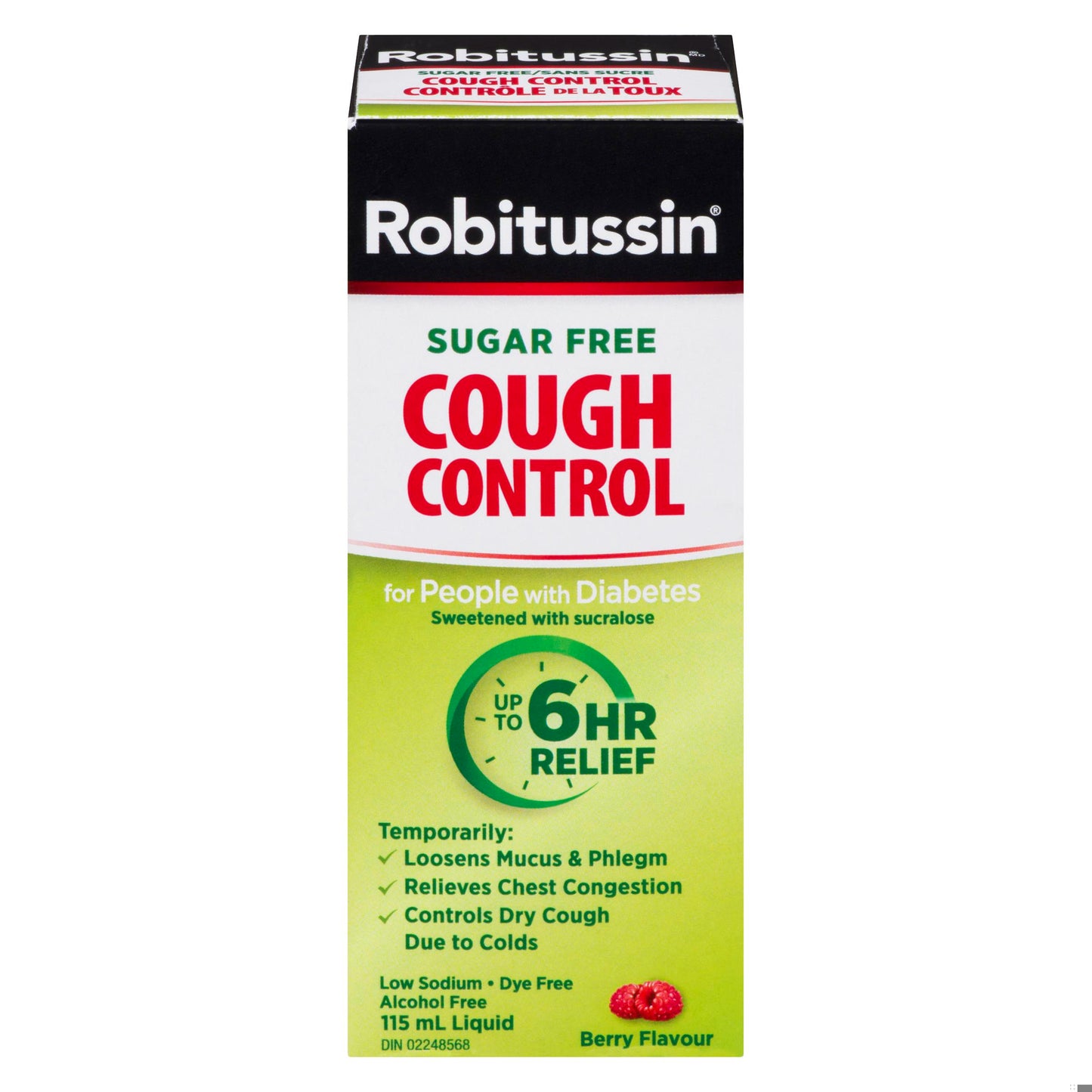 ROBITUSSIN DM COUGH PEOPLE WITH DIABETES 115ML