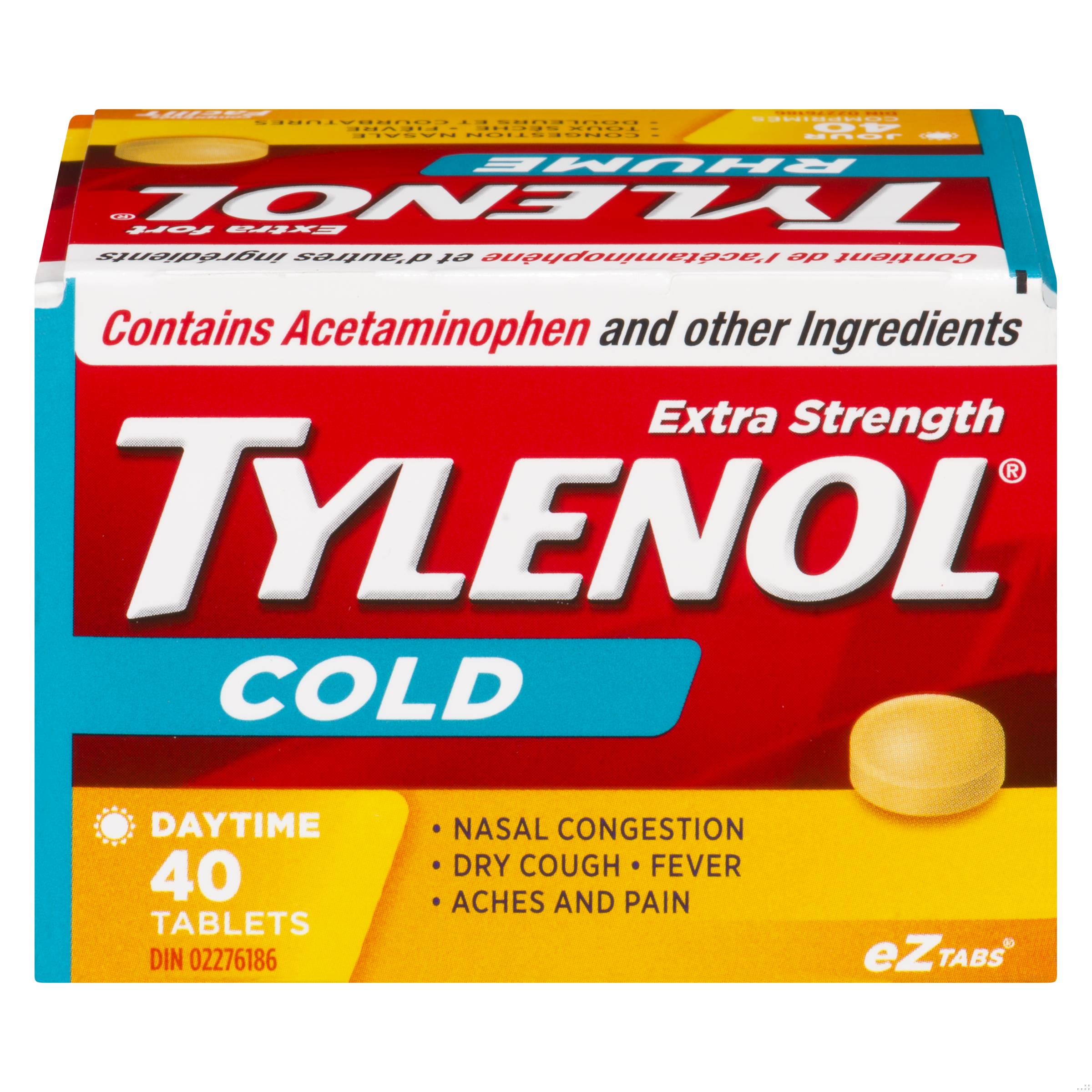 TYLENOL COLD XST DAYTIME TB 40