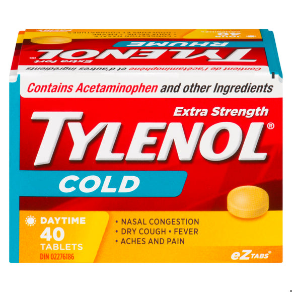 TYLENOL COLD XST DAYTIME TB 40