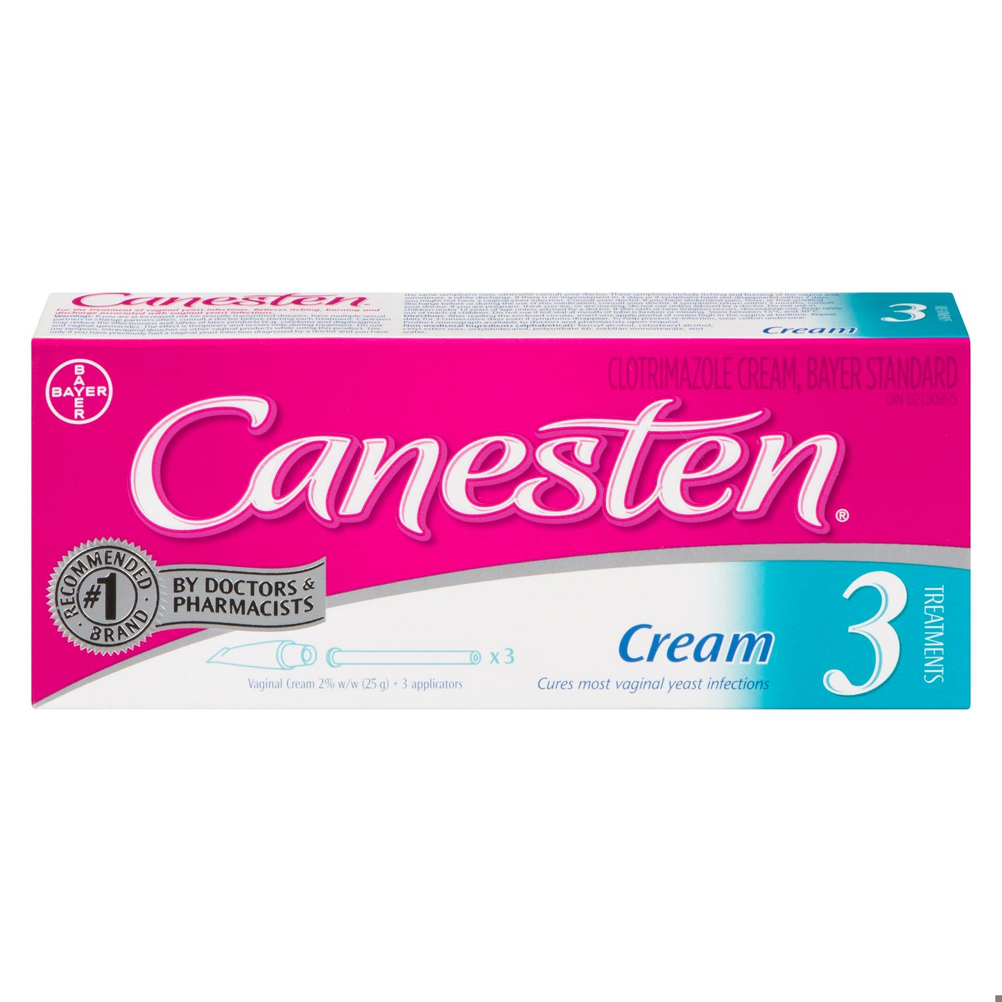 CANESTEN CR VAGINAL 3 DAYS 25G