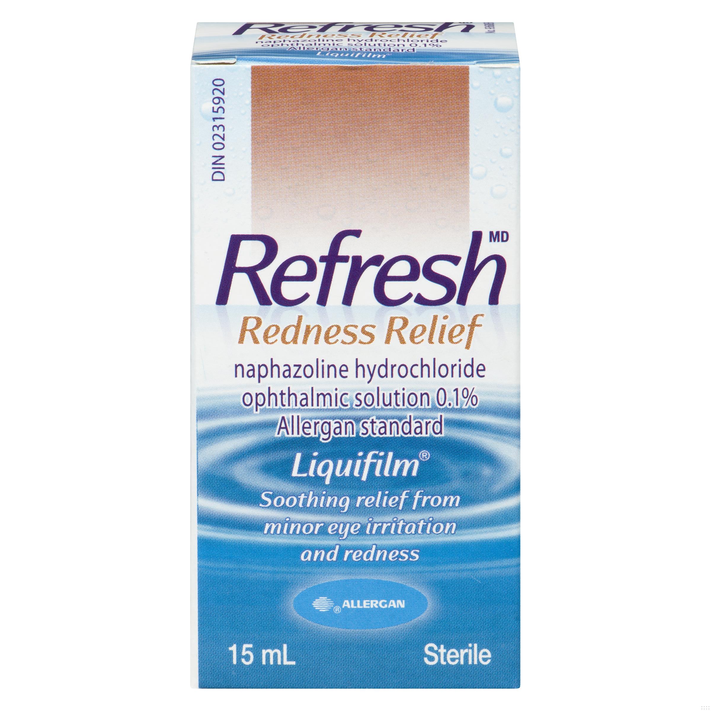 REFRESH DROPS REDNESS RELIEF 15ML