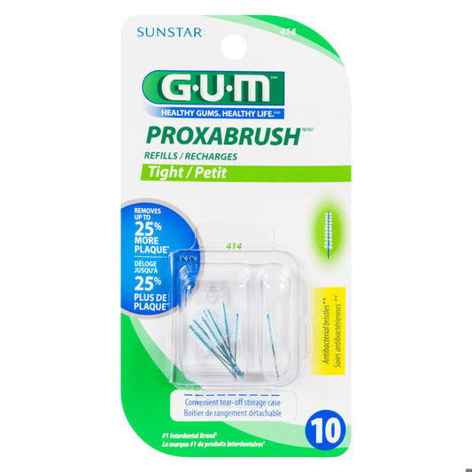 GUM PROXABRUSH REFILL NARROW 10