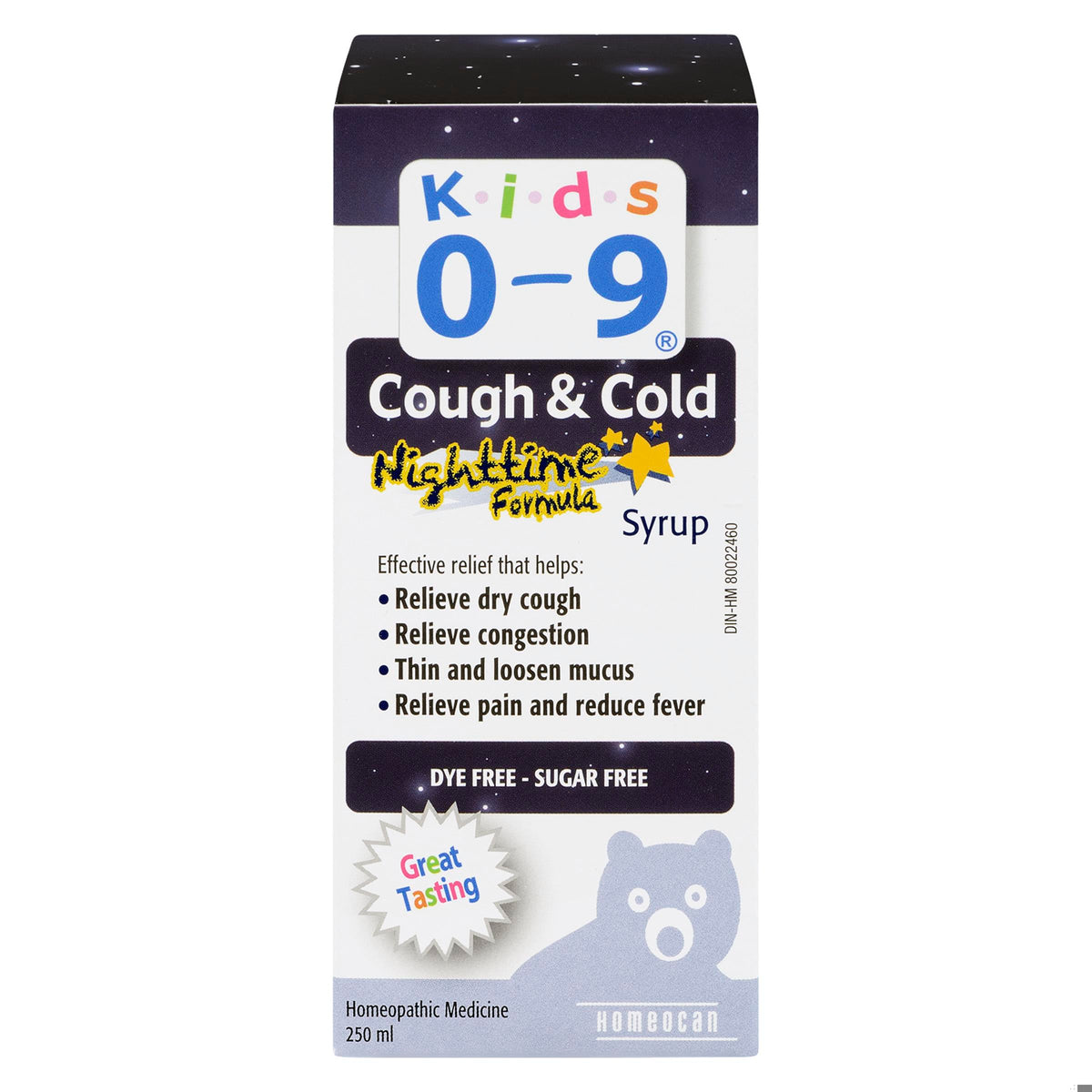 KIDS 0-9 COUGH/COLD SYR NIGHTTIME 250ML – MedsToYourHome