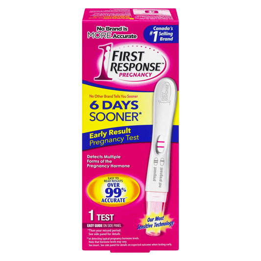 FIRST RESPONSE PREGNANCY TEST 1 MINUTE 1 TEST