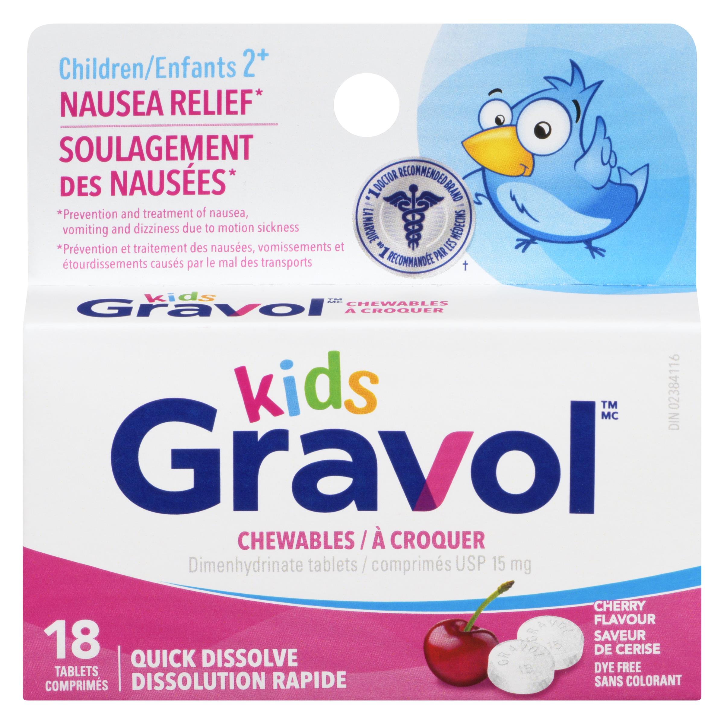 GRAVOL CHLD CHW TB 15MG