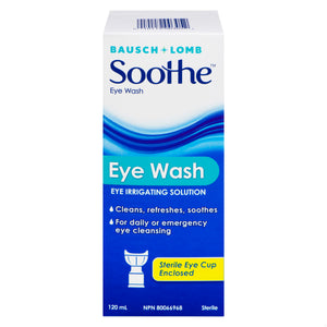 BAUSCH&LOMB SOOTHE EYE WASH 120ML