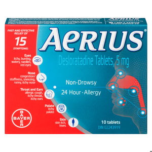 AERIUS 5MG TB 10