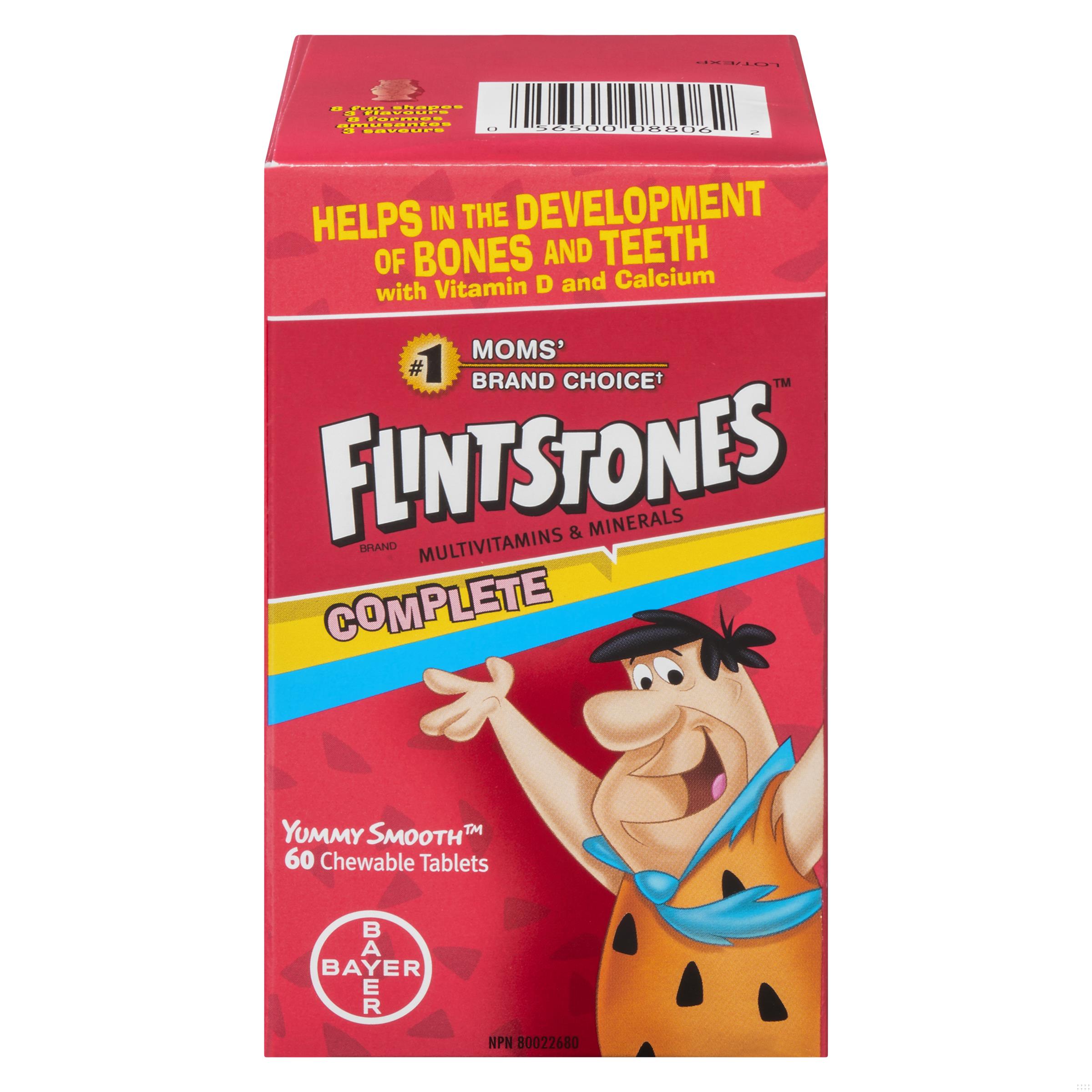 FLINTSTONES COMPLET VITAMIN CHEW TB 60