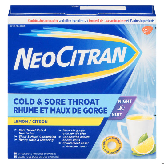 NEO CITRAN COLD&FLU 10