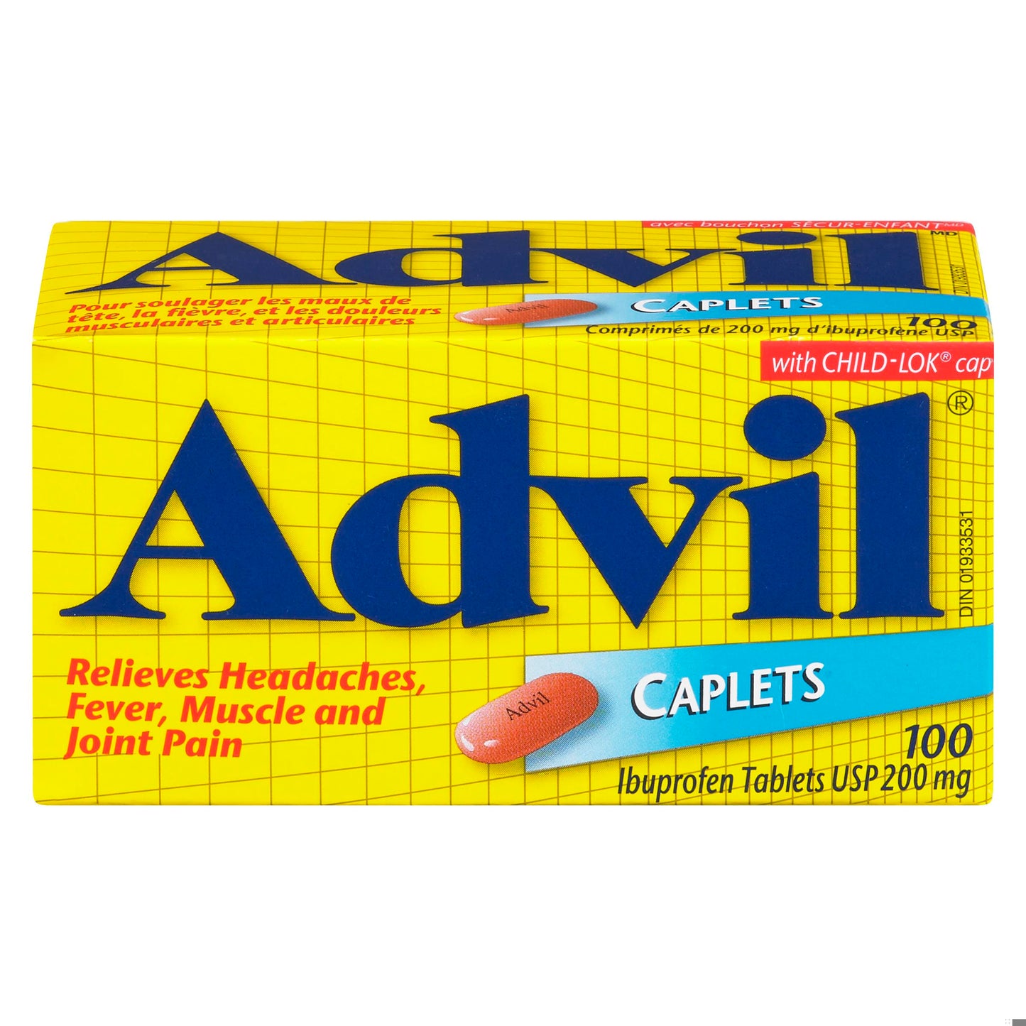 ADVIL CPLT 200MG 100