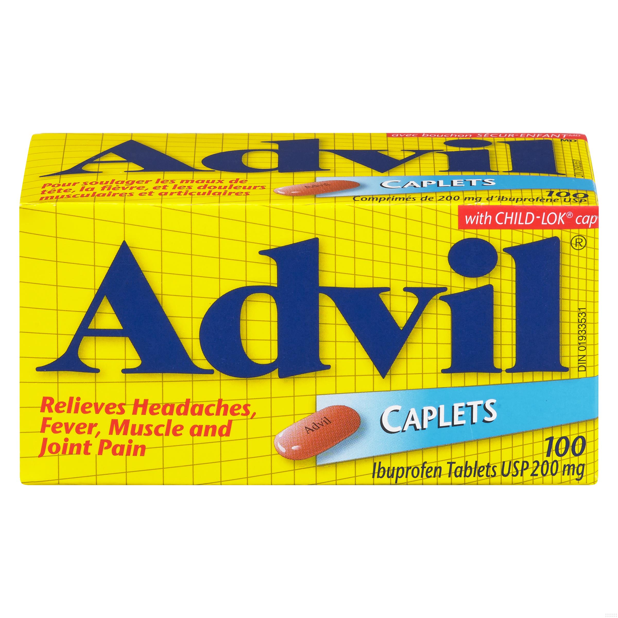 ADVIL CPLT 200MG 100