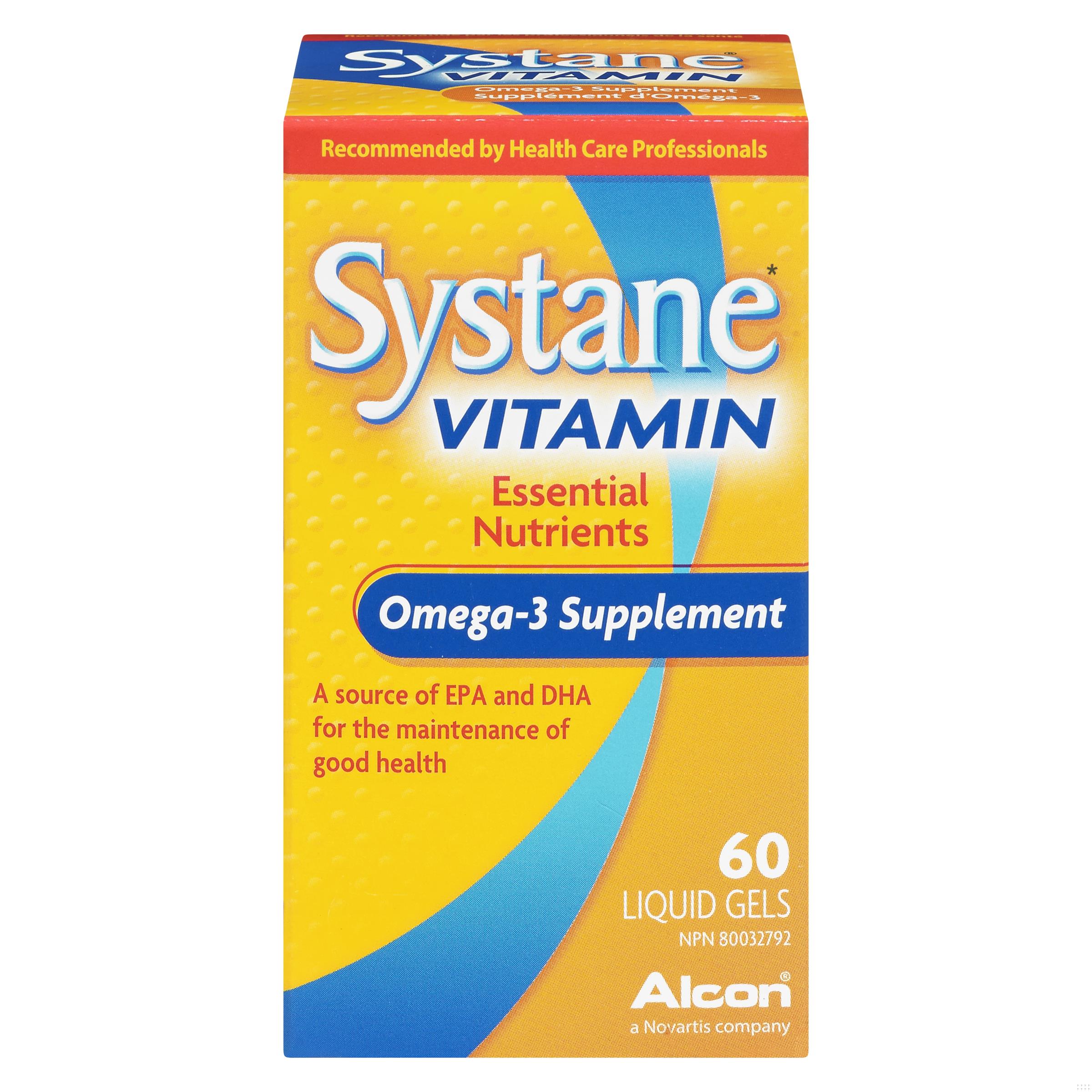 SYSTANE VITAMIN CAPS 60