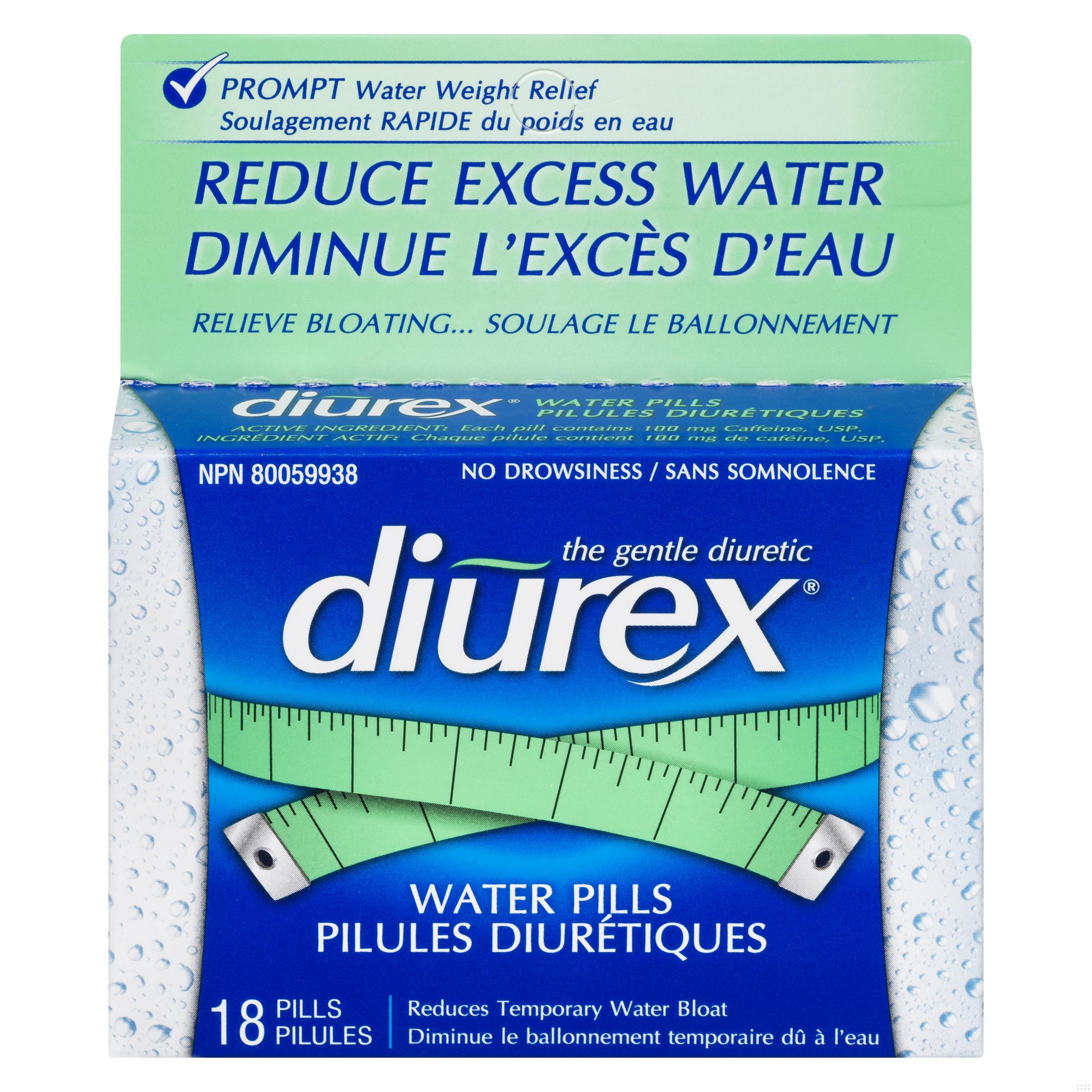DIUREX WATER PILLS 18