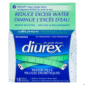 DIUREX WATER PILLS 18