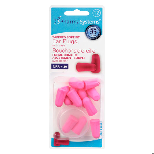 EAR PLUGS TAPERFIT BY PINK 12PR