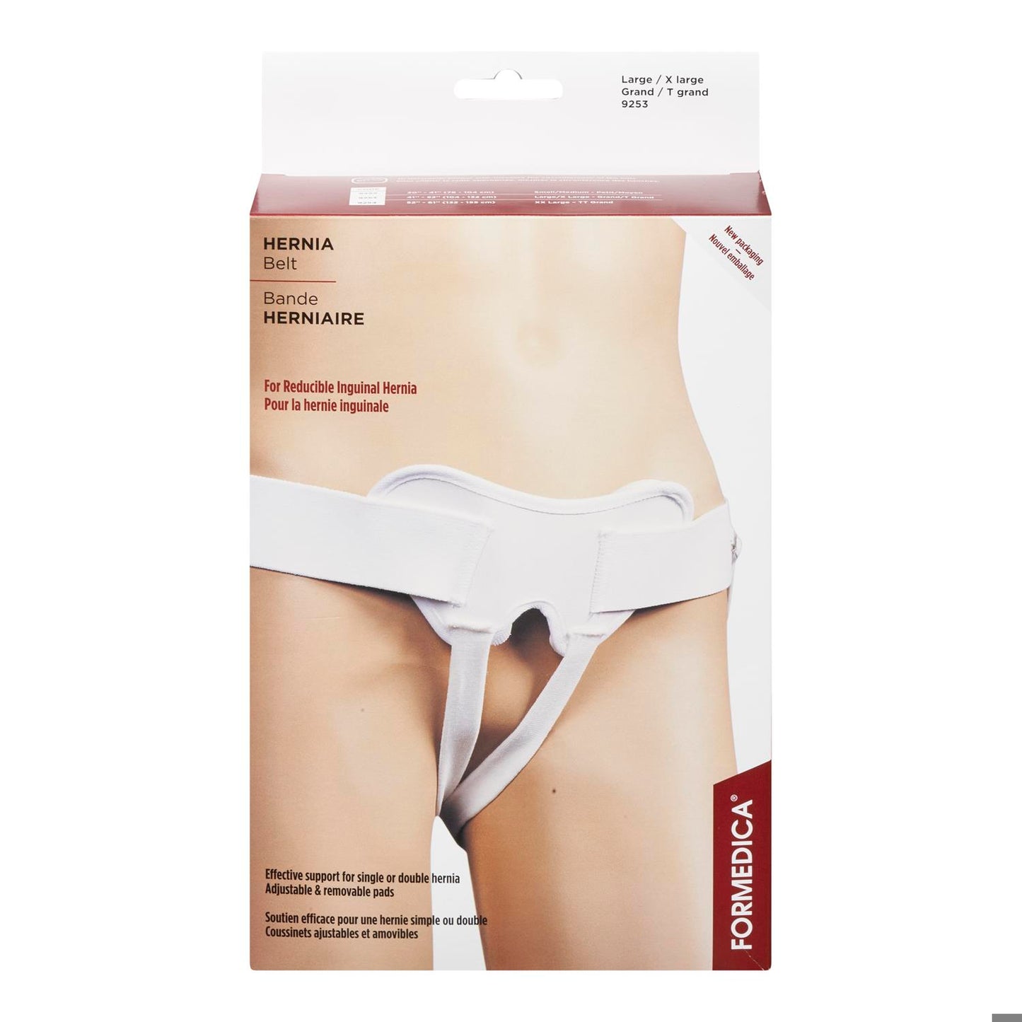 HERNIA BELT LG