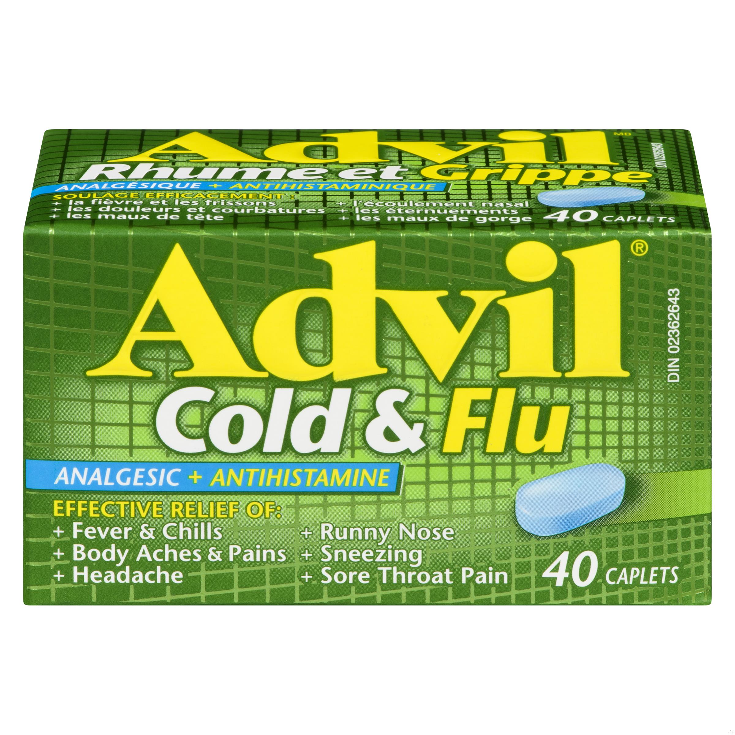 ADVIL COLD&FLU CPLT 40