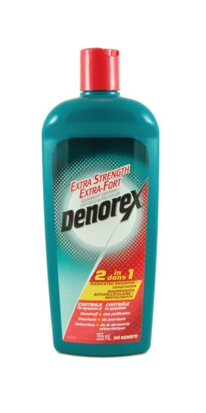 DENOREX SHP XST 2 IN 1 355ML