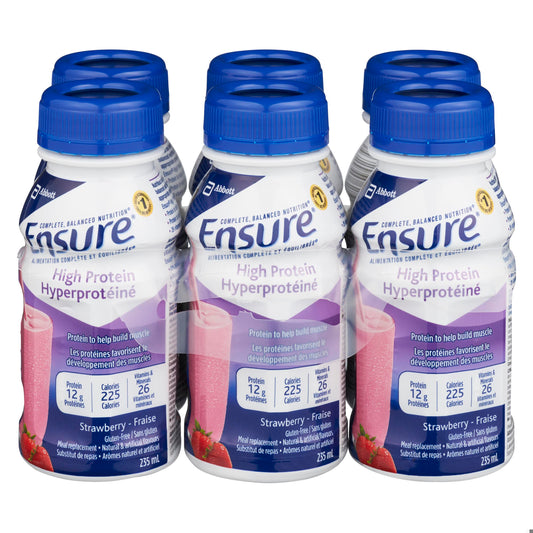 ENSURE HIGH PROTEIN BOTTLE 6X235ML