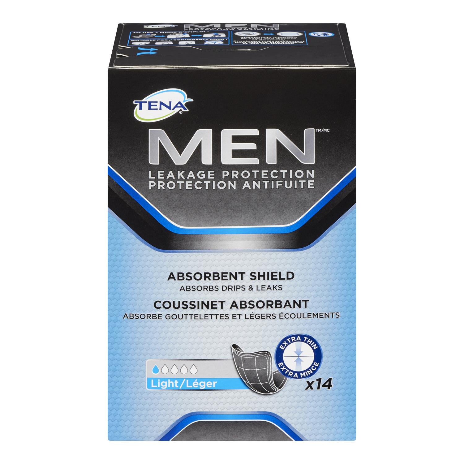 TENA MEN ABS SHIELDS