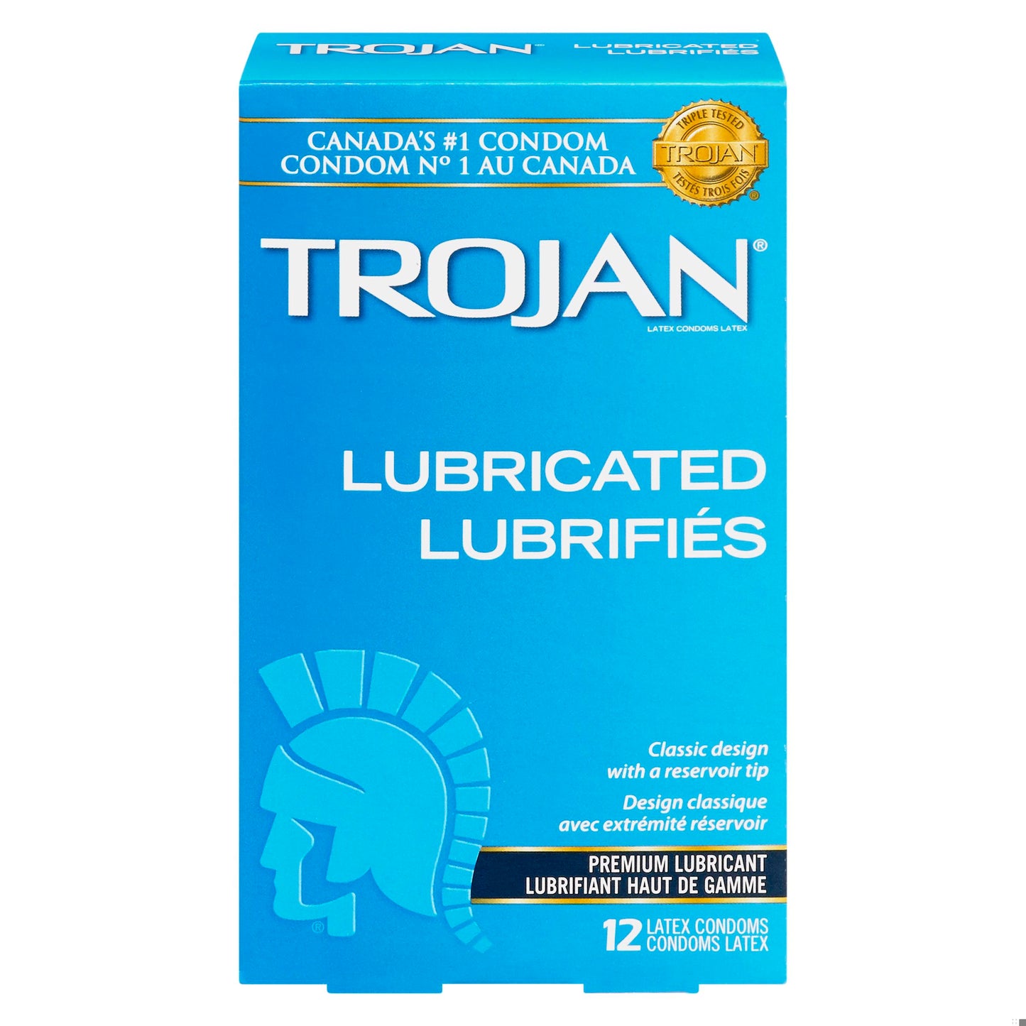 TROJAN LUBRICATED CONDOM 12