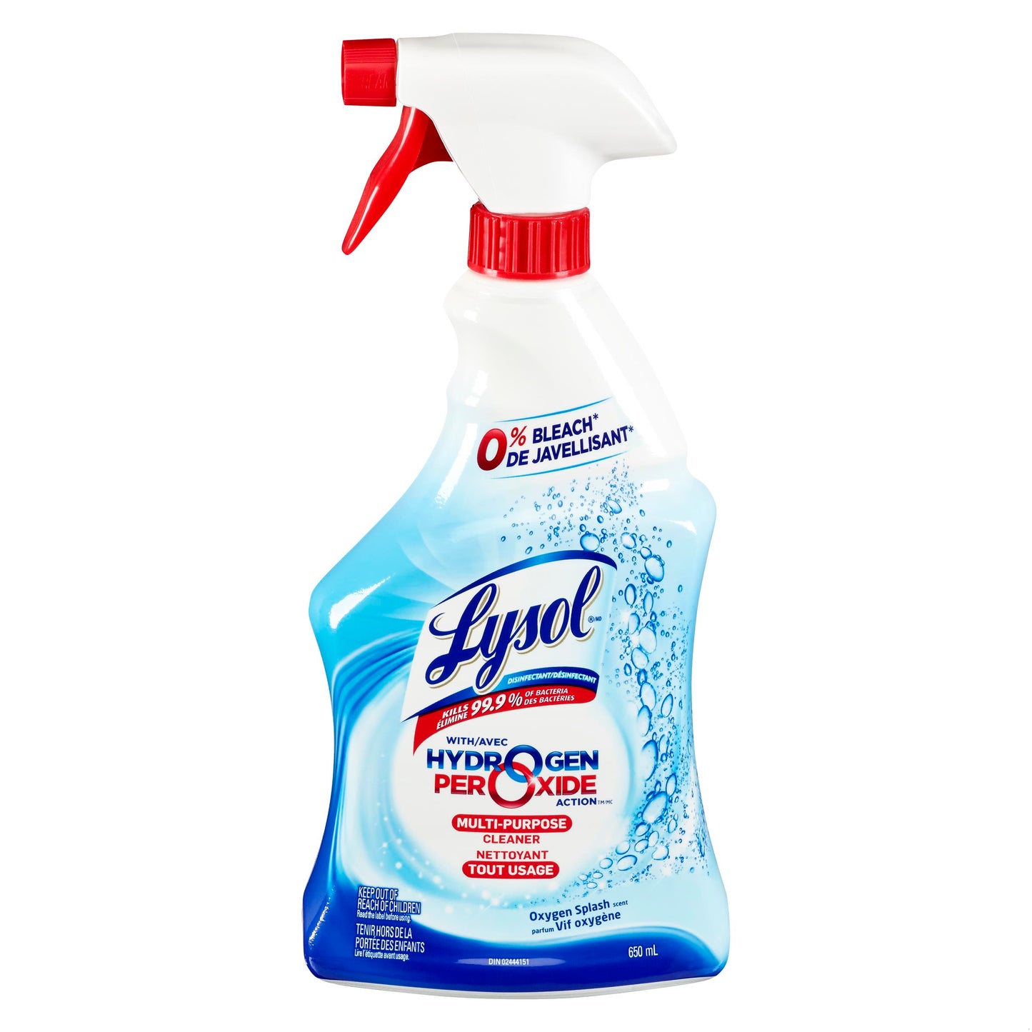 LYSOL POWER&FREE OXYGEN SPLASH TRIGGER 650ML