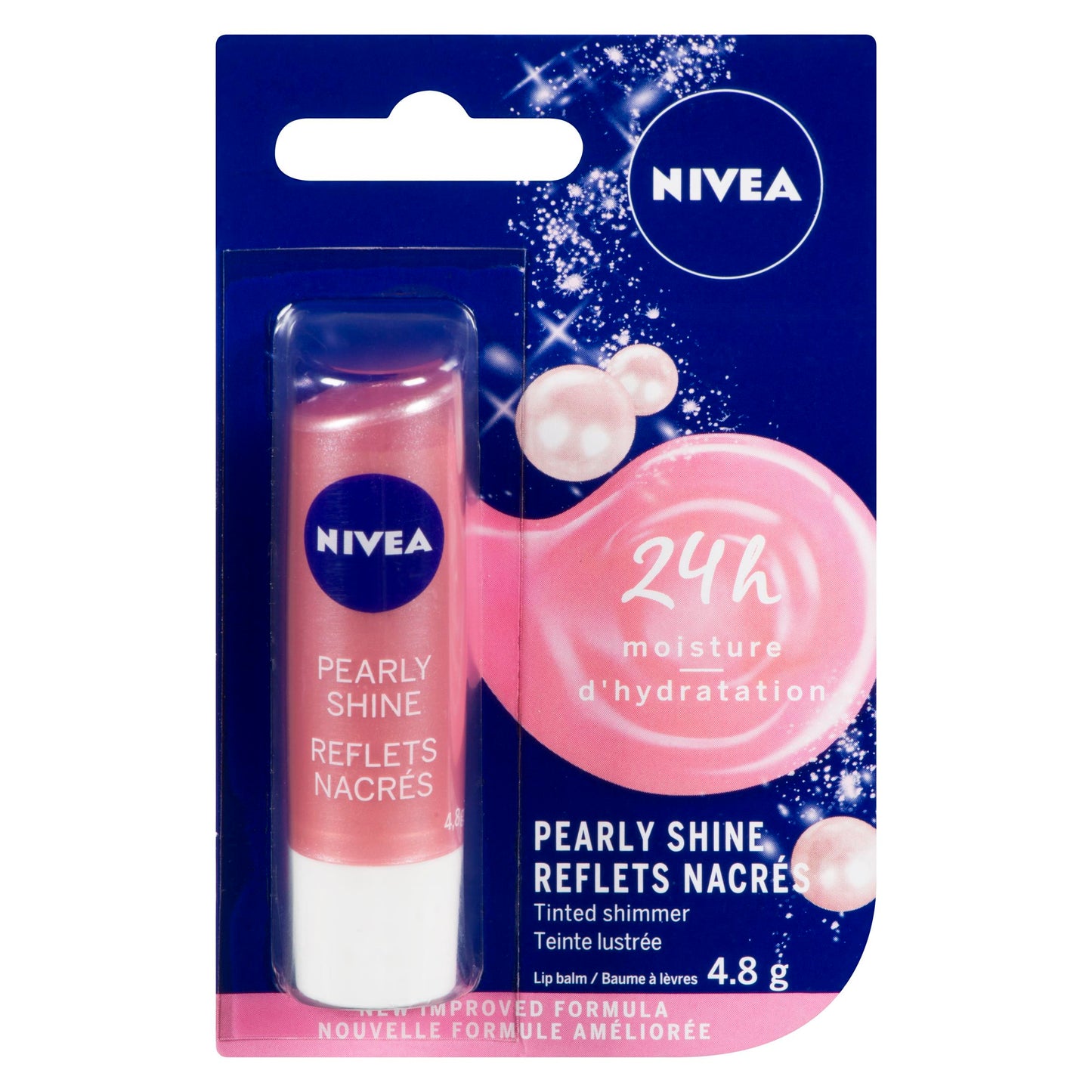 NIVEA LIP CARE PEARL & SHINE 4.8G