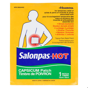 SALONPAS PATCH HOT CAPSICUM 1