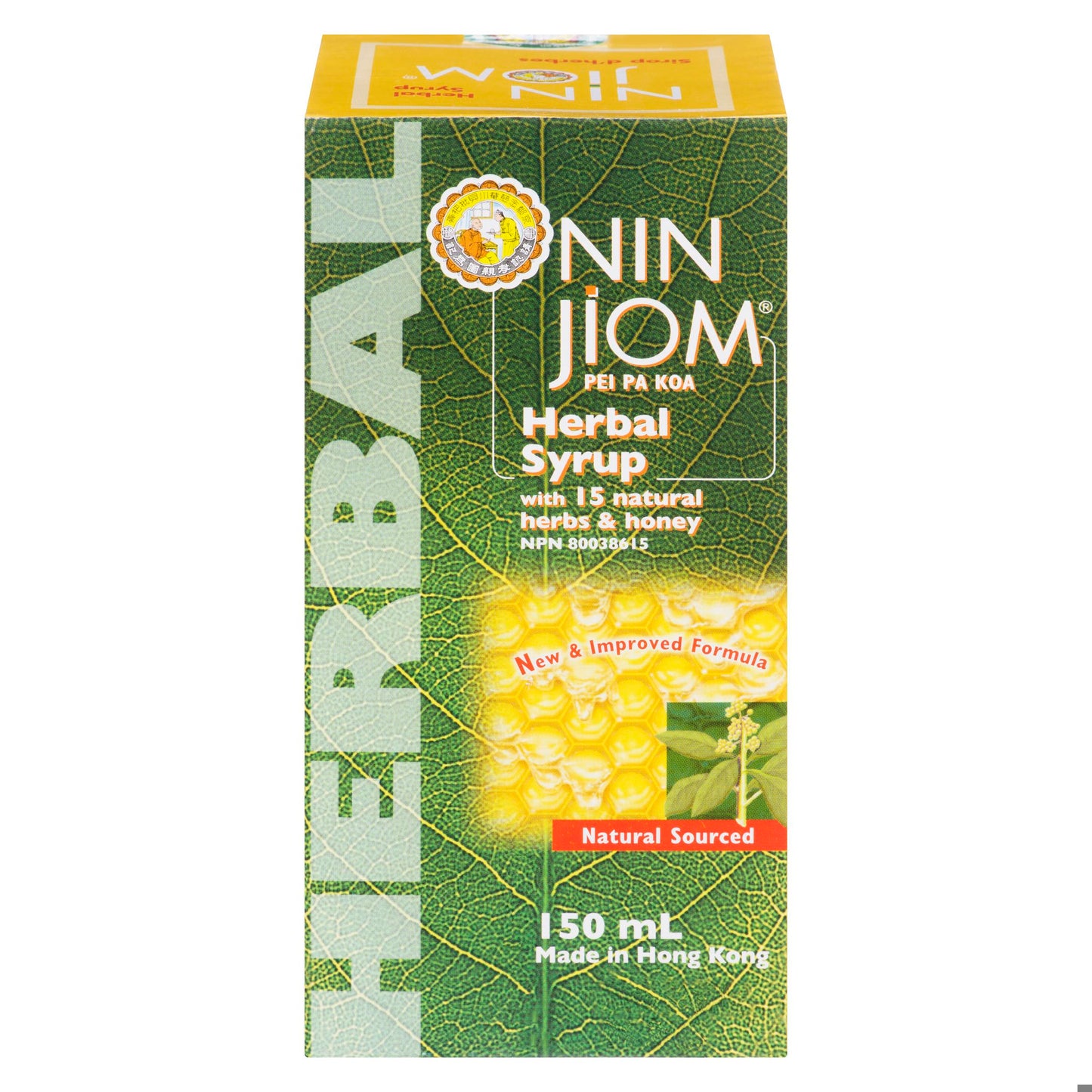 NIN JIOM HERBAL COUGH&TRHOAT SYR 150ML