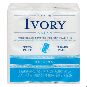 IVORY SIMPLY SOAP BAR IVORY 3X90G