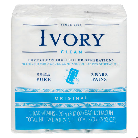 IVORY SIMPLY SOAP BAR IVORY 3X90G