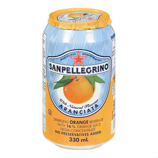 SAN PELLEGRINO SPARKLING WATER ARANC 330ML