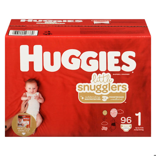 HUGGIES LITTLE SNUGGLERS STEP 1 GIGA 96