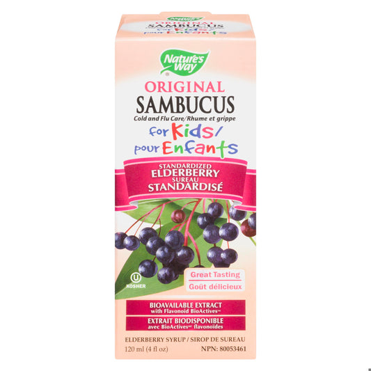 SAMBUCUS KIDS COLD&FLU SYRUP 120ML