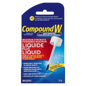 COMPOUND W PLUS LIQ 10ML