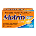 MOTRIN IBUPROFEN LIQ GEL 200MG 72