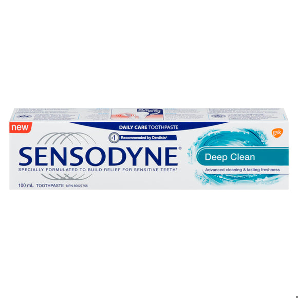 TOOTHPASTE SENSODYNE DEEP CLEAN 100ML