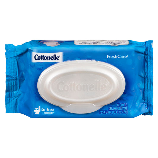 COTTONELLE FRESH CARE WET WIPES FLUSHABLE 42