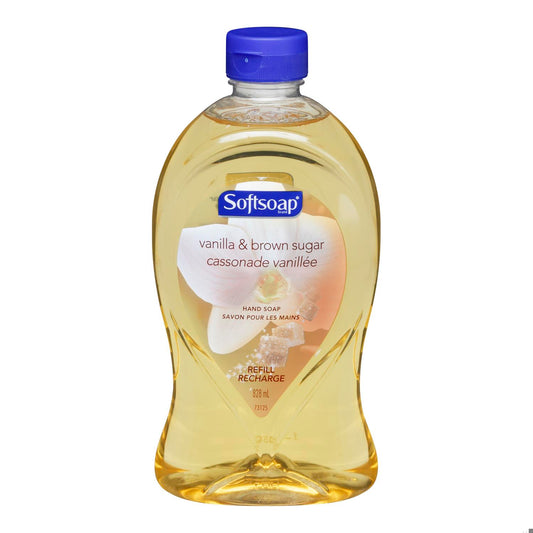 SOFTSOAP HAND SOAP VANILLA BROWN SUGAR 828ML