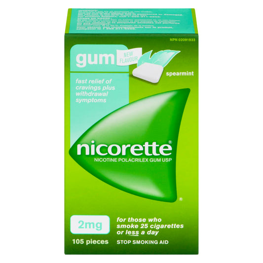 NICORETTE GUM 2MG SPEAR