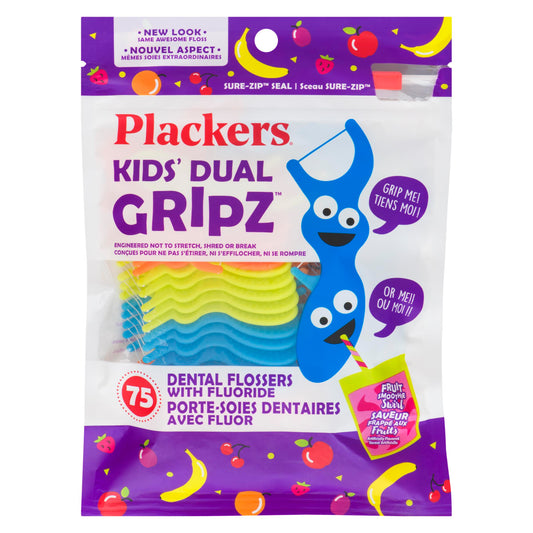 PLACKERS FLOSSERS KIDS FRUIT SMOOTHIE 75