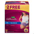 DEPEND SILHOUETTE UNDERWEAR - L/XL FOR WOMEN 12S